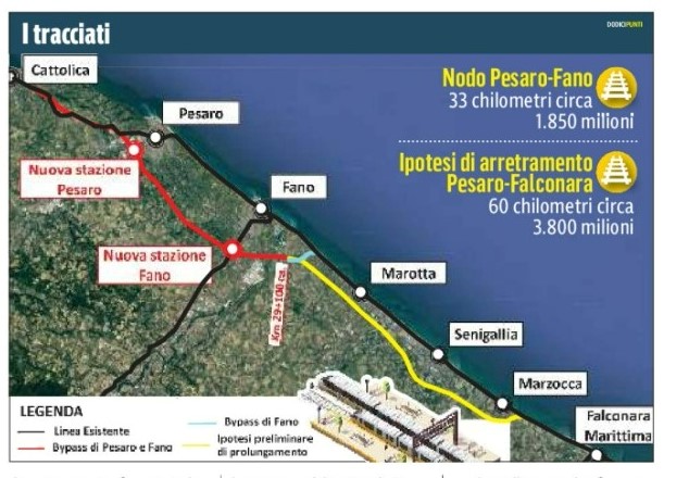 mappa corriere adriatico